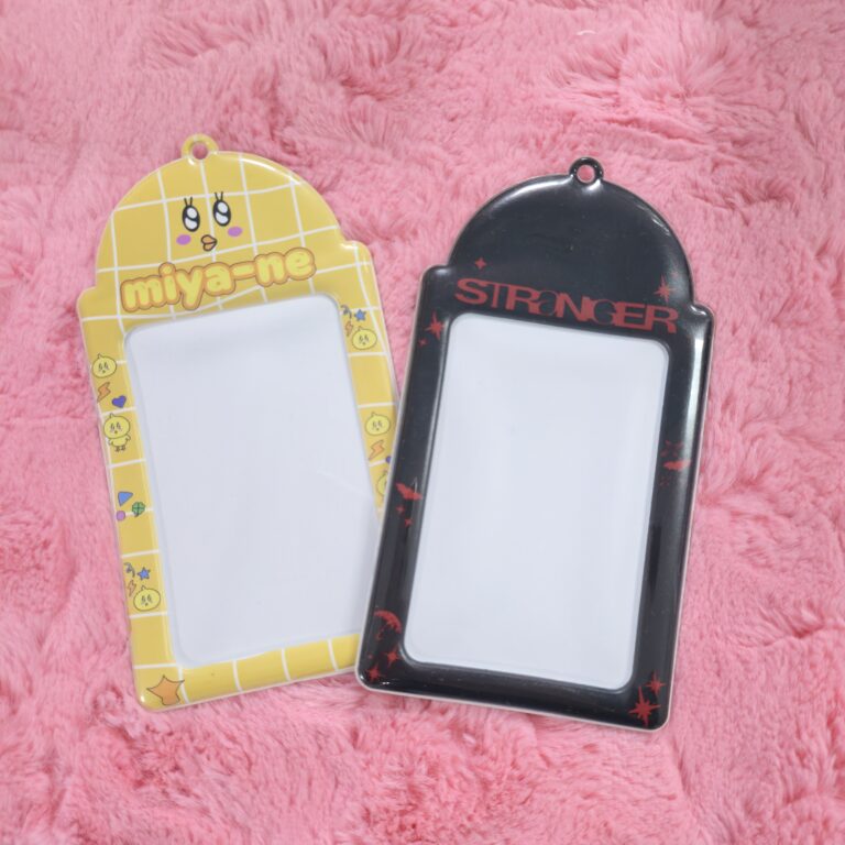 OEM epoxy photocard holder for SUNMI fan meeting – KPOP goods by APLED